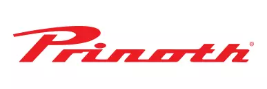 A red logo of the company pinon