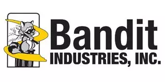 A black and yellow logo for bando industries.